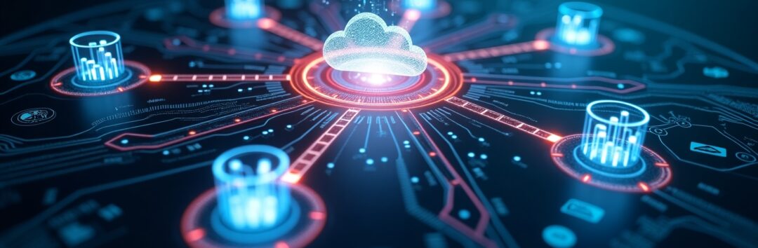 Flux_Dev_A_glowing_digital_blueprint_or_roadmap_spread_out_lik_3