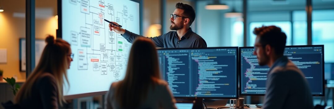 Flux_Dev_Modern_office_scene_with_software_engineers_collabora_2